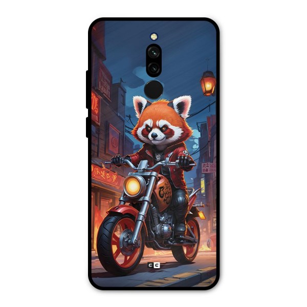 Fox Rider Metal Back Case for Redmi 8