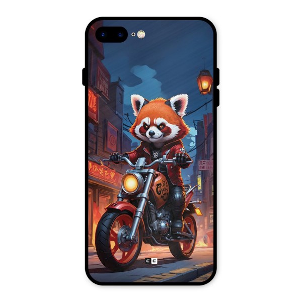 Fox Rider Metal Back Case for iPhone 8 Plus