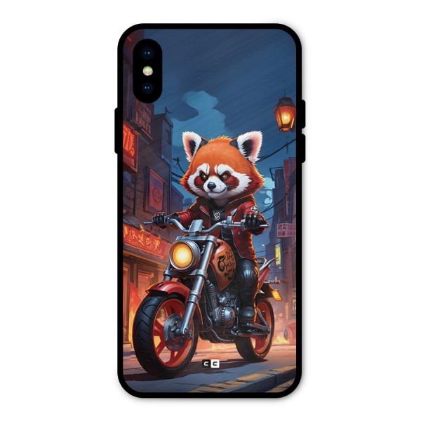 Fox Rider Metal Back Case for iPhone XS