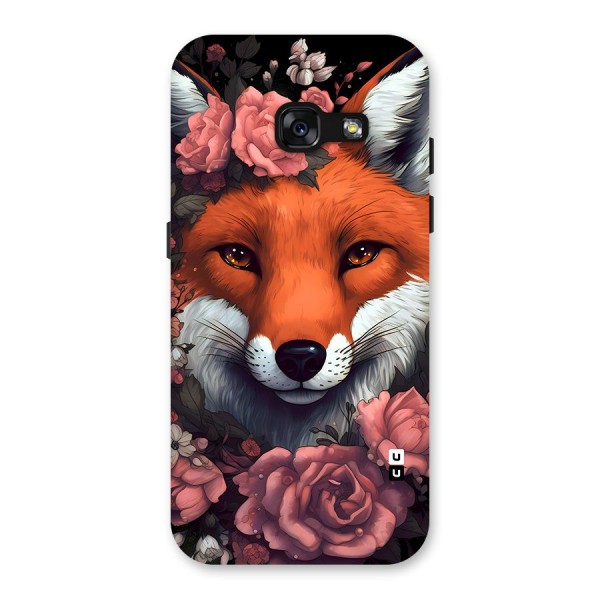 Fox and Roses Back Case for Galaxy A3 (2017)
