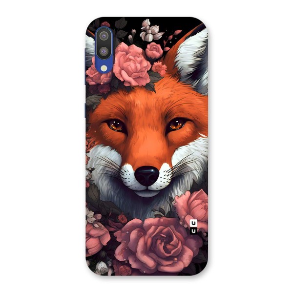 Fox and Roses Back Case for Galaxy M10