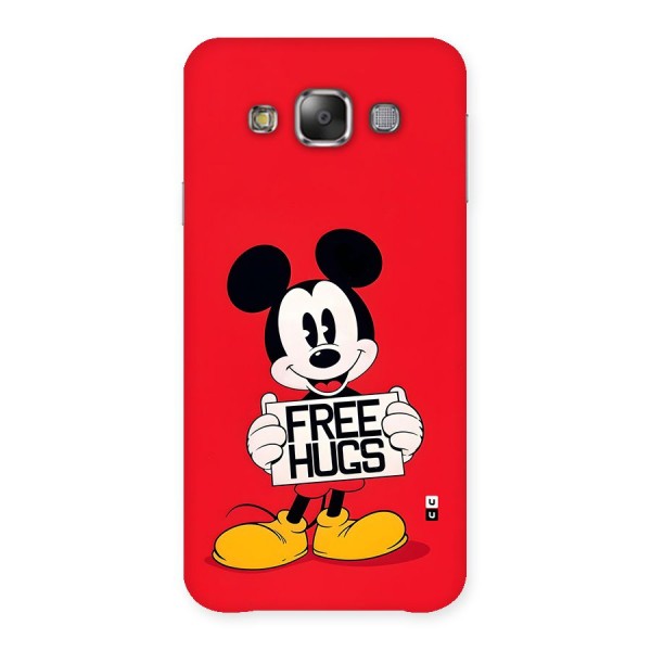 Free Hugs Back Case for Galaxy E7