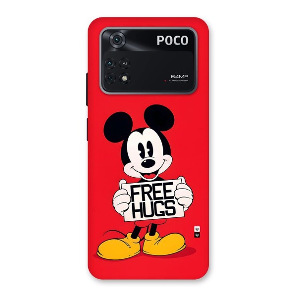 Free Hugs Back Case for Poco M4 Pro 4G