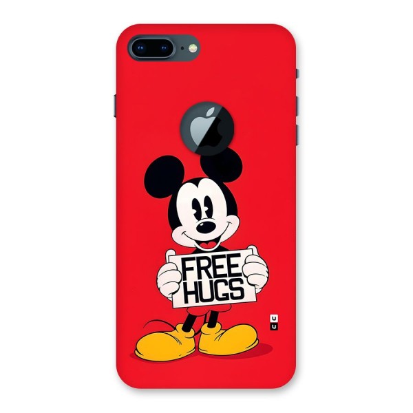 Free Hugs Back Case for iPhone 7 Plus Logo Cut