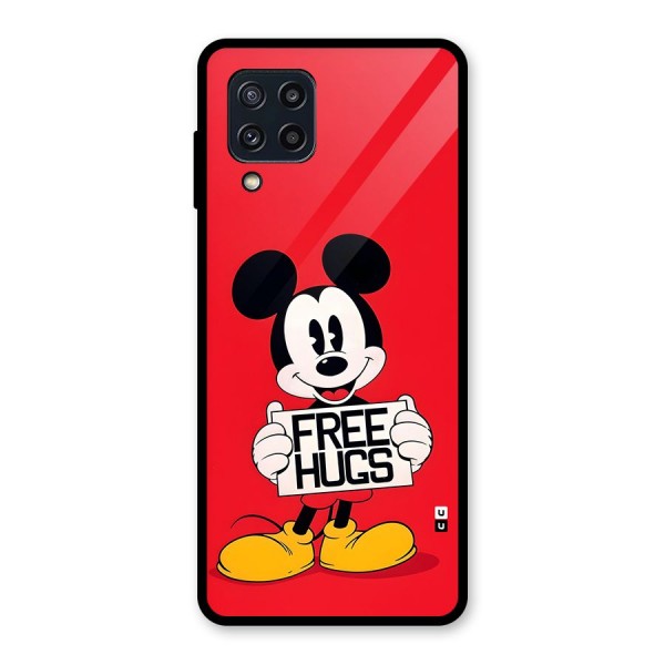 Free Hugs Glass Back Case for Galaxy M32