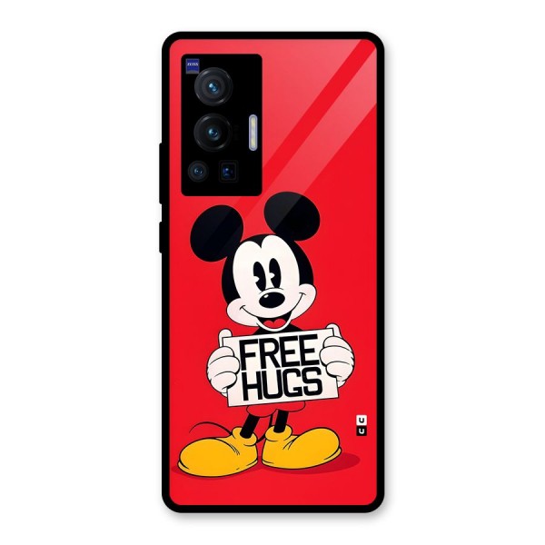 Free Hugs Glass Back Case for Vivo X70 Pro