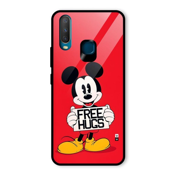 Free Hugs Glass Back Case for Vivo Y15