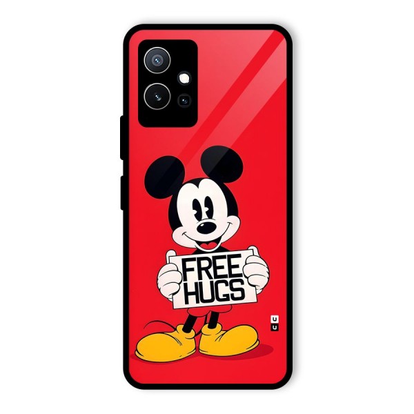 Free Hugs Glass Back Case for Vivo iQOO Z6