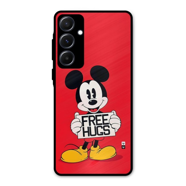 Free Hugs Metal Back Case for Galaxy A55