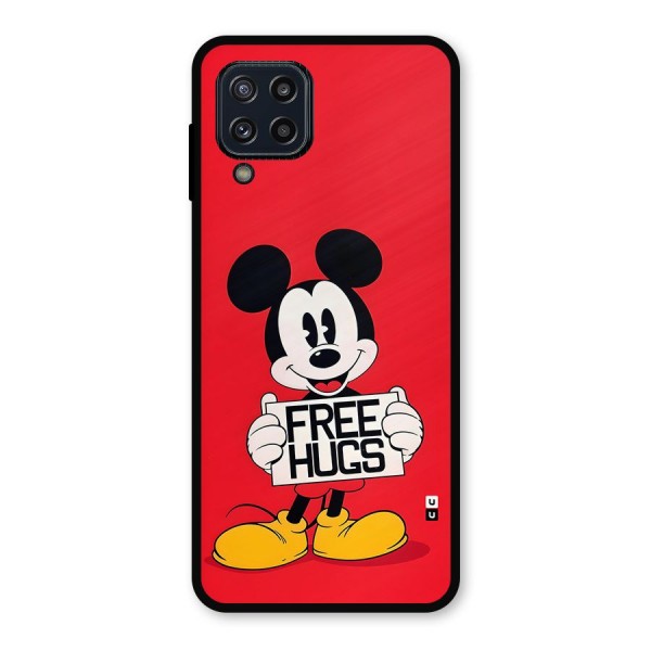 Free Hugs Metal Back Case for Galaxy M32