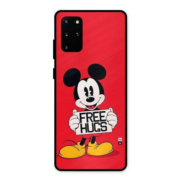 Free Hugs Metal Back Case for Galaxy S20 Plus