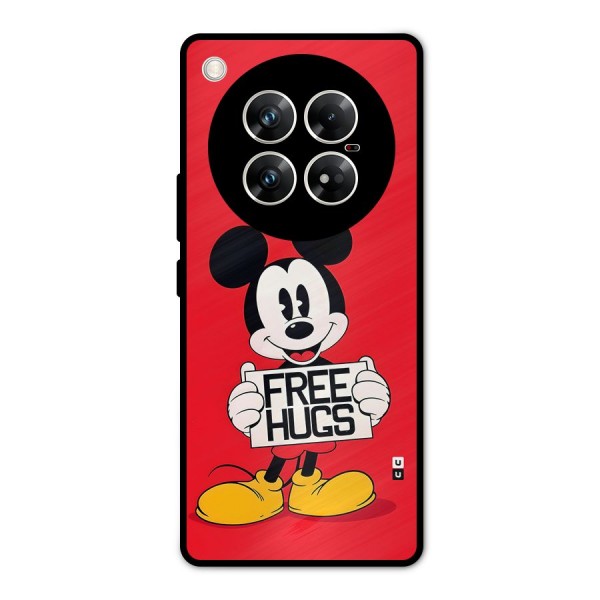 Free Hugs Metal Back Case for Infinix Zero 40 5G