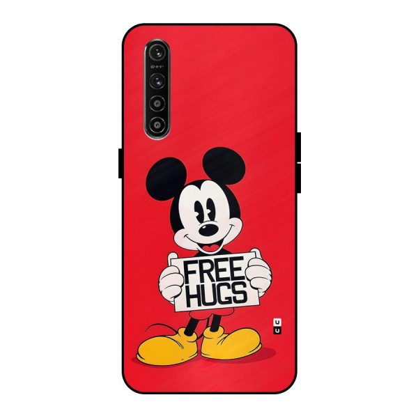 Free Hugs Metal Back Case for Realme XT