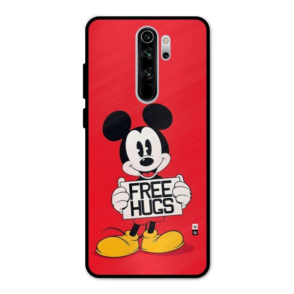Free Hugs Metal Back Case for Redmi Note 8 Pro