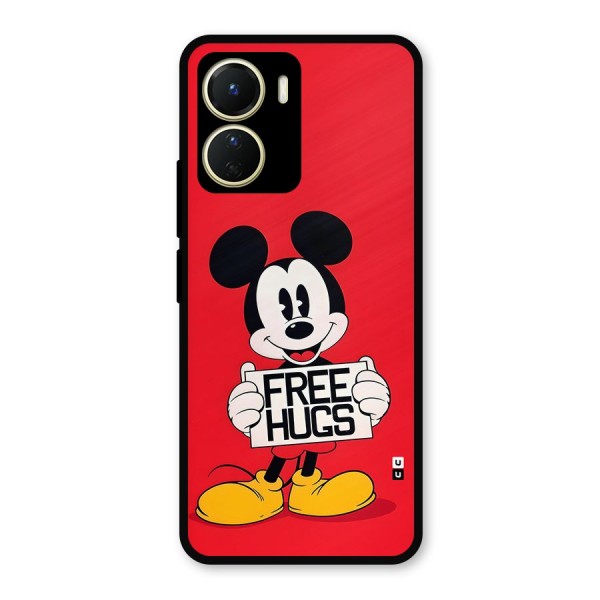 Free Hugs Metal Back Case for Vivo Y16