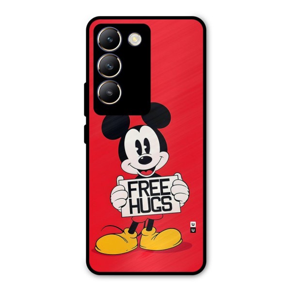 Free Hugs Metal Back Case for Vivo Y200e