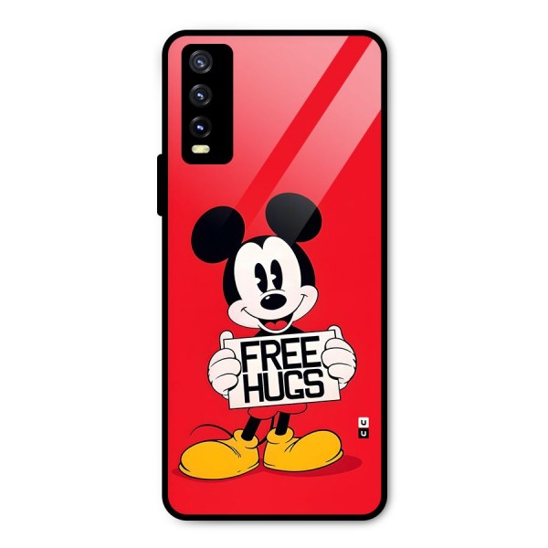 Free Hugs Metal Back Case for Vivo Y20t