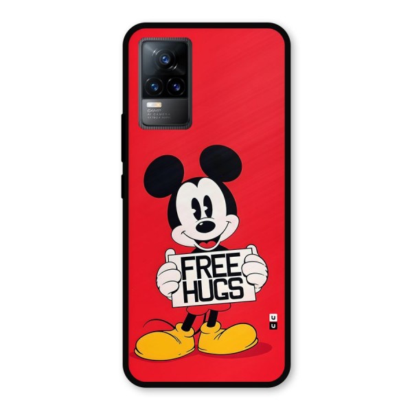 Free Hugs Metal Back Case for Vivo Y73