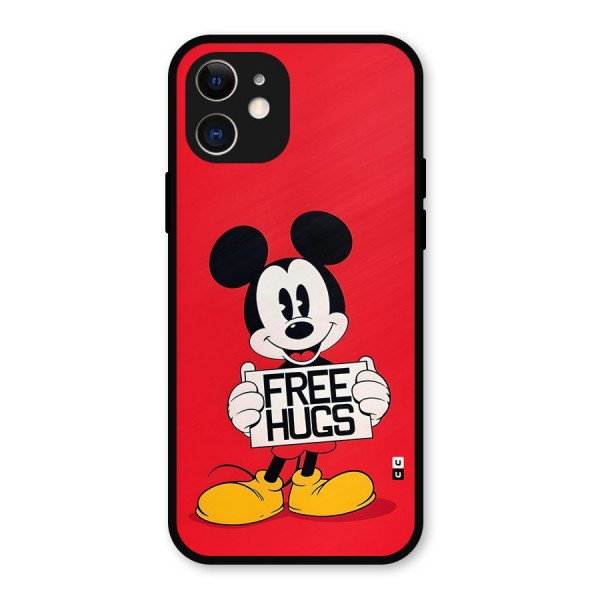 Free Hugs Metal Back Case for iPhone 12