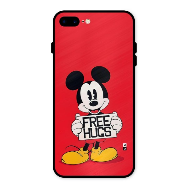 Free Hugs Metal Back Case for iPhone 7 Plus