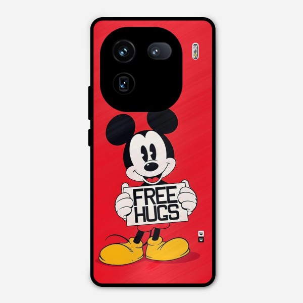 Free Hugs Metal Back Case for iQOO 12
