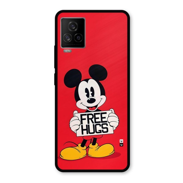 Free Hugs Metal Back Case for iQOO 7 Legend 5G