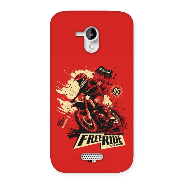 Free Ride Back Case for Canvas HD A116