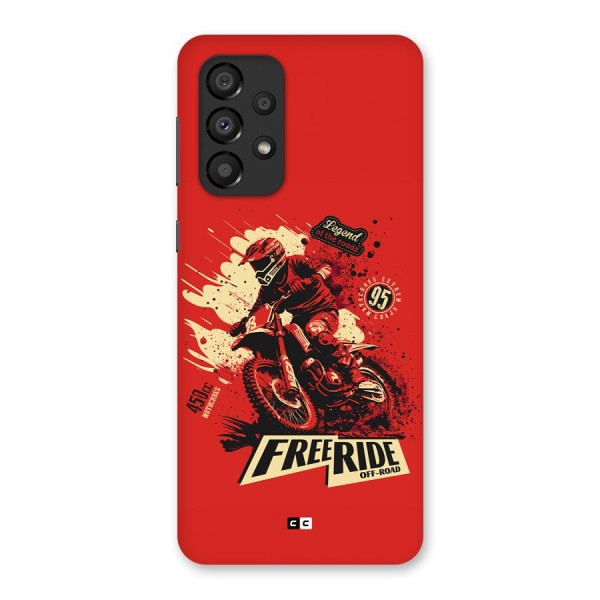 Free Ride Back Case for Galaxy A33 5G