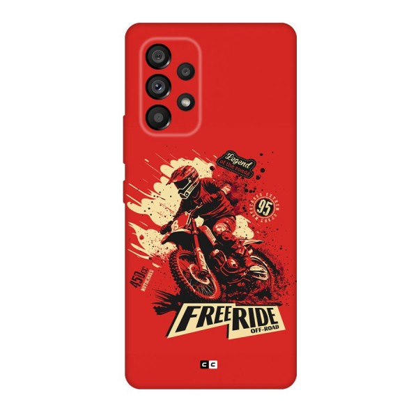Free Ride Back Case for Galaxy A53 5G