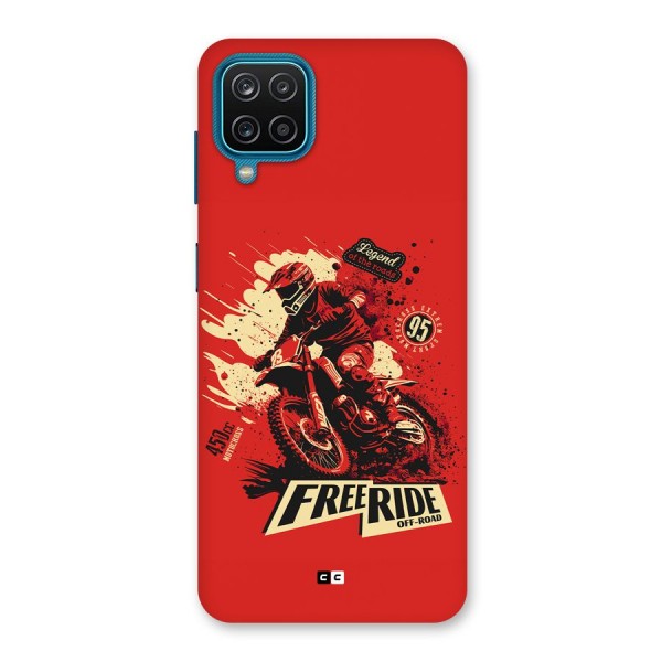 Free Ride Back Case for Galaxy F12