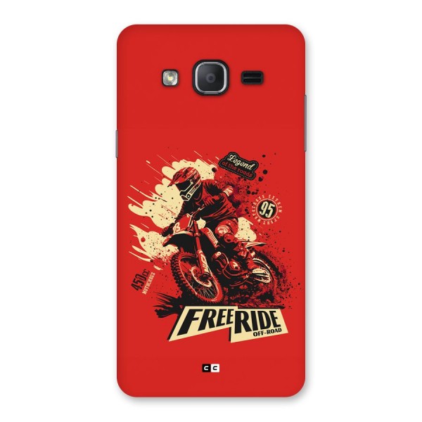 Free Ride Back Case for Galaxy On7 Pro