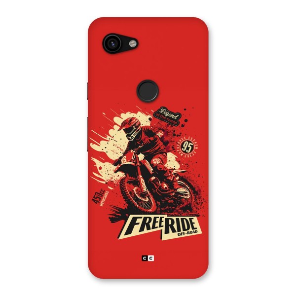 Free Ride Back Case for Google Pixel 3a