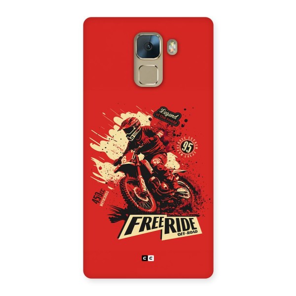 Free Ride Back Case for Honor 7