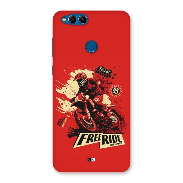 Free Ride Back Case for Honor 7X