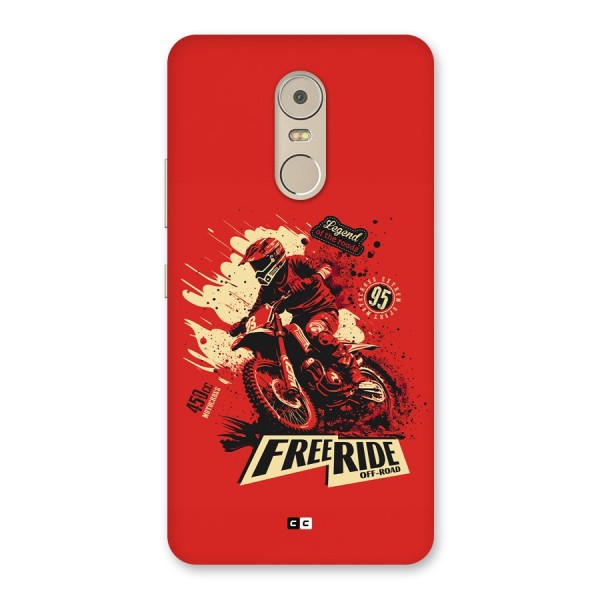 Free Ride Back Case for Lenovo K6 Note