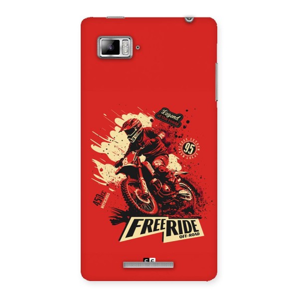 Free Ride Back Case for Lenovo Vibe Z K910