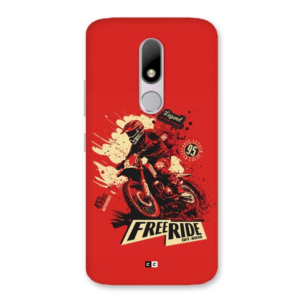 Free Ride Back Case for Moto M