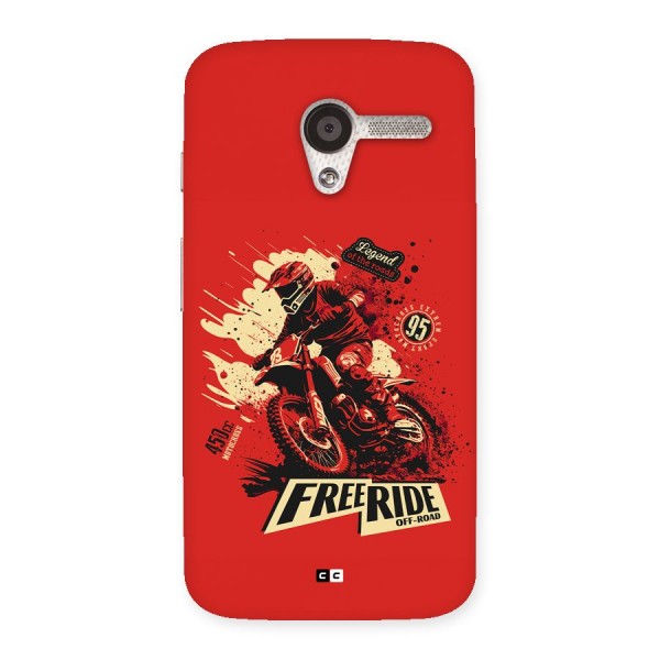 Free Ride Back Case for Moto X