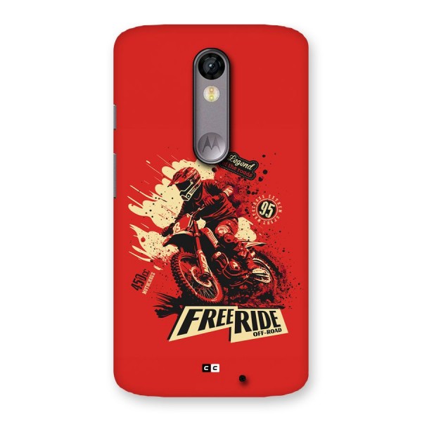 Free Ride Back Case for Moto X Force