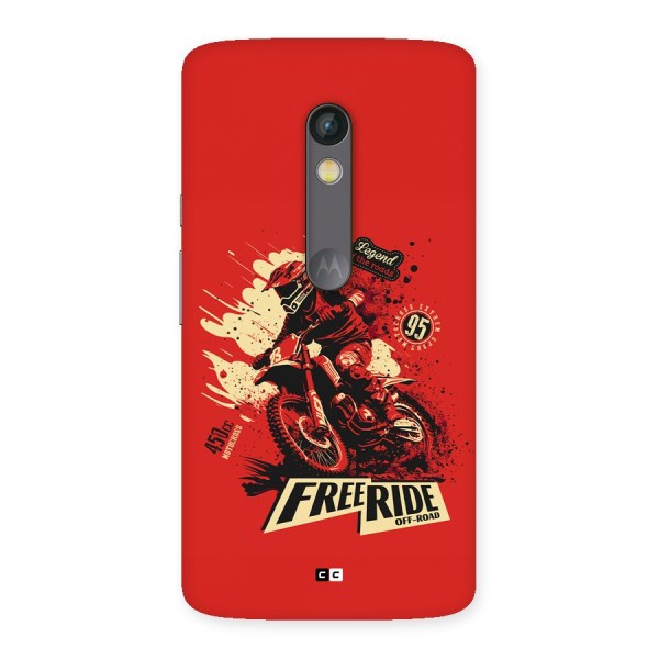 Free Ride Back Case for Moto X Play