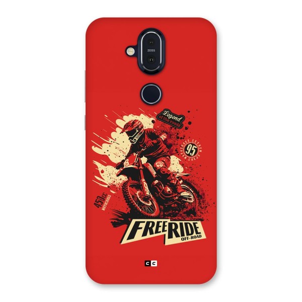 Free Ride Back Case for Nokia 8.1