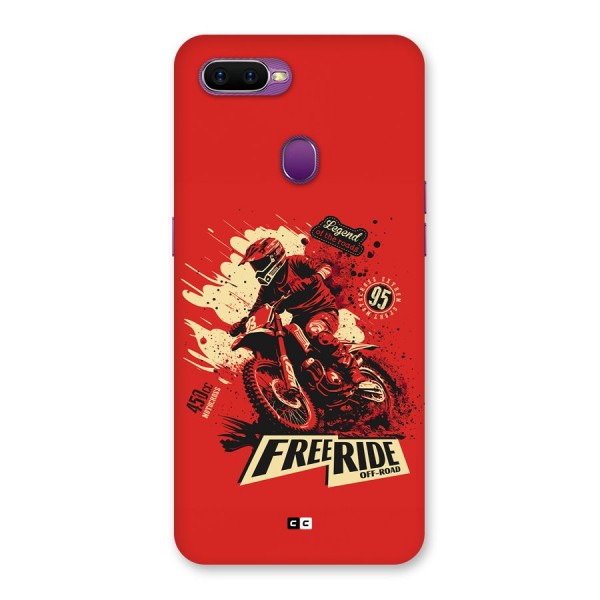 Free Ride Back Case for Oppo F9