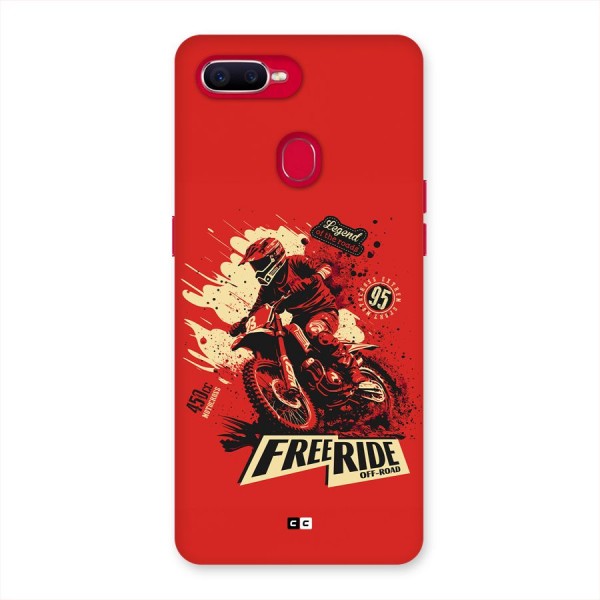 Free Ride Back Case for Oppo F9 Pro