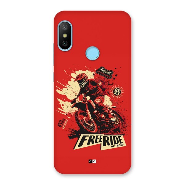 Free Ride Back Case for Redmi 6 Pro