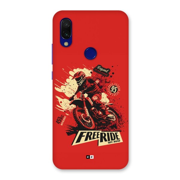 Free Ride Back Case for Redmi 7