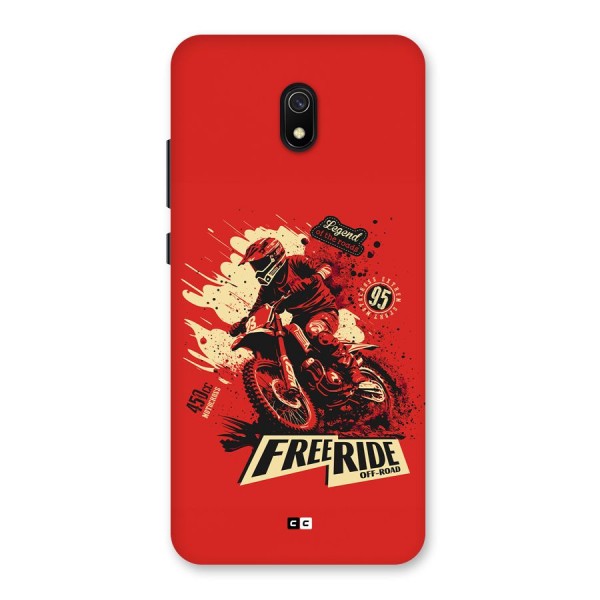 Free Ride Back Case for Redmi 8A