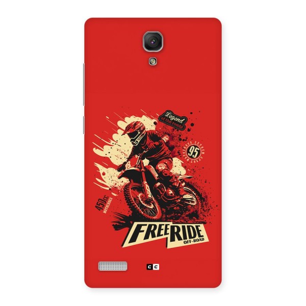 Free Ride Back Case for Redmi Note