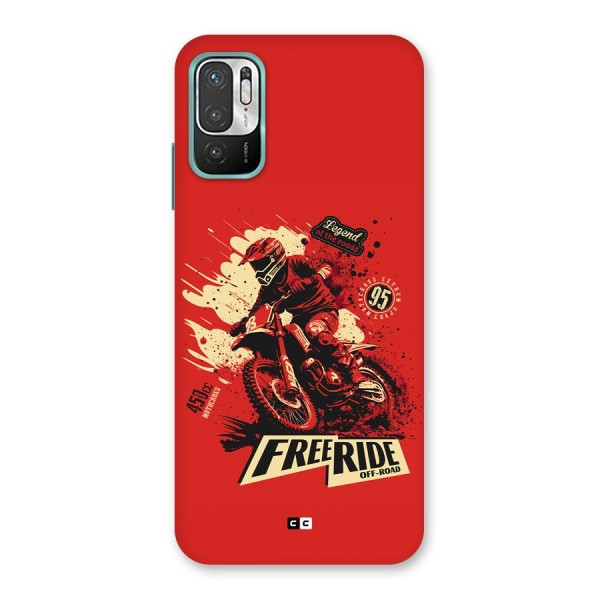 Free Ride Back Case for Redmi Note 10T 5G