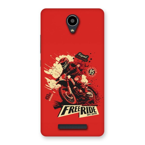 Free Ride Back Case for Redmi Note 2