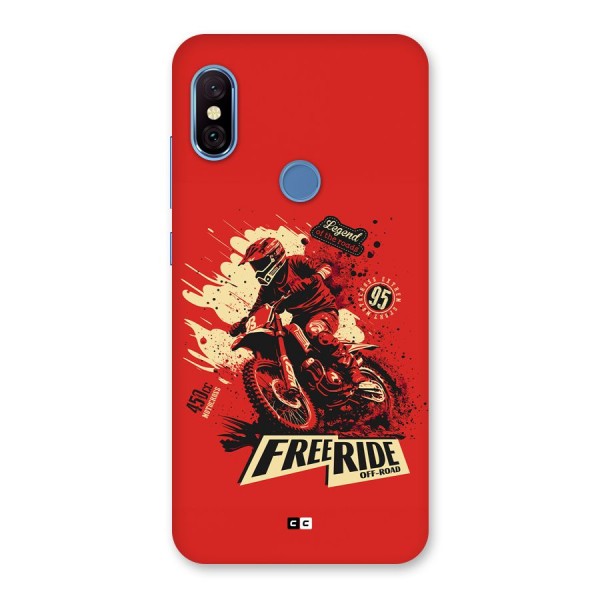 Free Ride Back Case for Redmi Note 6 Pro